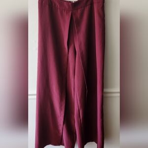 YaYa & Co. Burgundy Trousers
